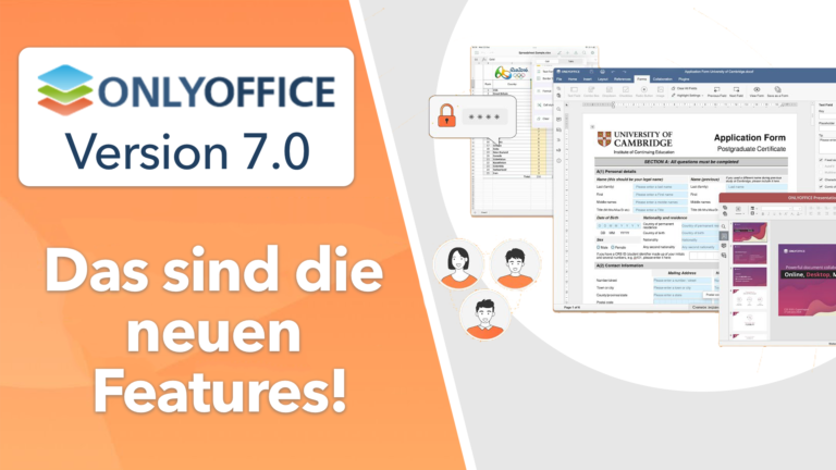 OnlyOffice 7.0 – Das sind die neuen Funktionen des online Office Editors